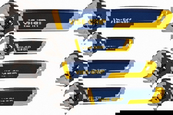 Adjustable Wrench Set: 4 Pc, Inch & Metric